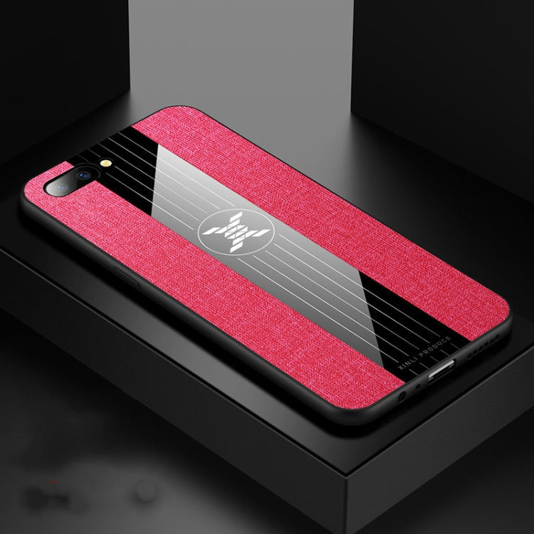 XINLI Stitching Cloth Textue Shockproof TPU Protective Case, For OPPO R11, For OPPO R11 Plus, For OPPO R11S, For OPPO  R11S Plus