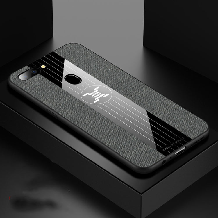 XINLI Stitching Cloth Textue Shockproof TPU Protective Case, For OPPO R11, For OPPO R11 Plus, For OPPO R11S, For OPPO  R11S Plus