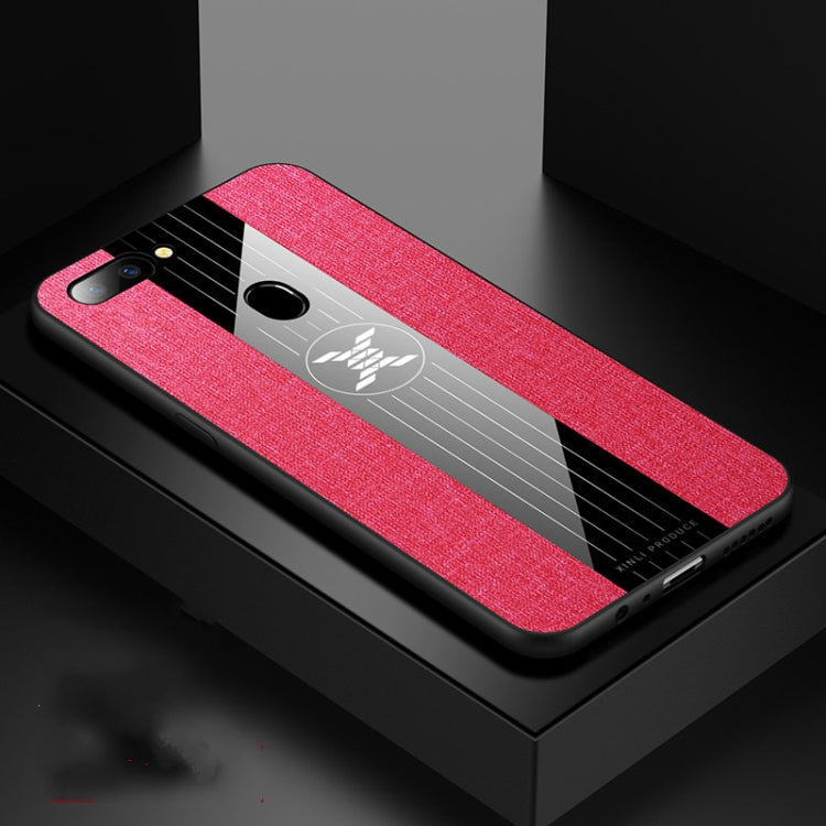 XINLI Stitching Cloth Textue Shockproof TPU Protective Case, For OPPO R11, For OPPO R11 Plus, For OPPO R11S, For OPPO  R11S Plus