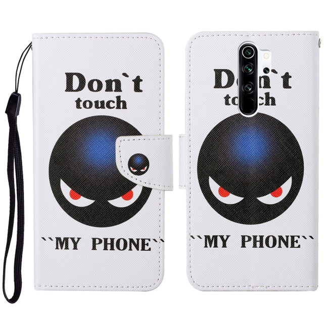 Colored Drawing Pattern Horizontal Flip Leather Case with Holder & Card Slots & Wallet & Lanyard, For Xiaomi Redmi Note 8 Pro