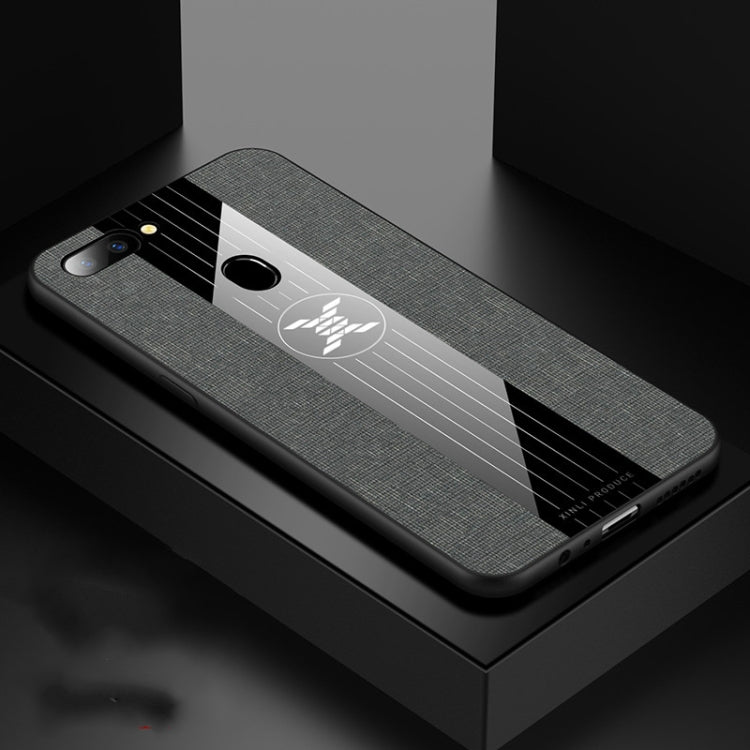 XINLI Stitching Cloth Textue Shockproof TPU Protective Case, For OPPO R11, For OPPO R11 Plus, For OPPO R11S, For OPPO  R11S Plus