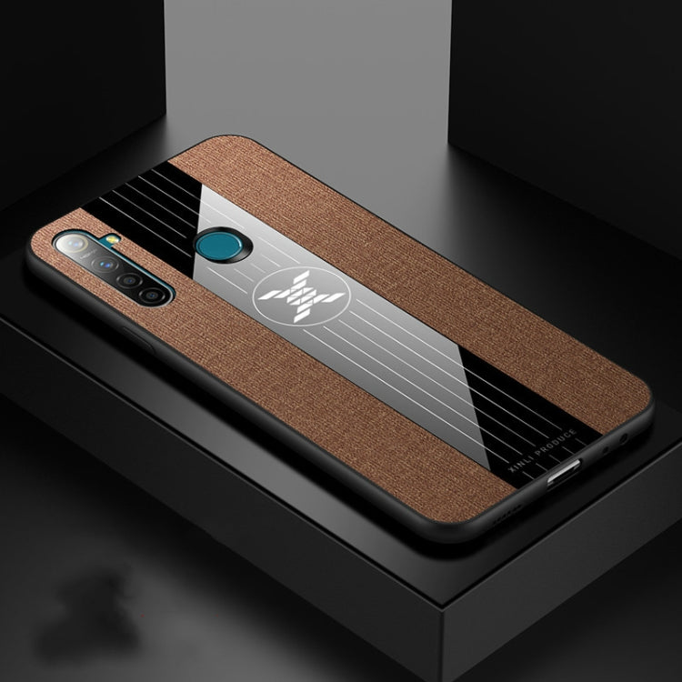 XINLI Stitching Cloth Textue Shockproof TPU Protective Case, For OPPO R15 Standard Edition, For OPPO R15 Dream Mirror Edition, For OPPO Realme Q, For OPPO Realme X / K3