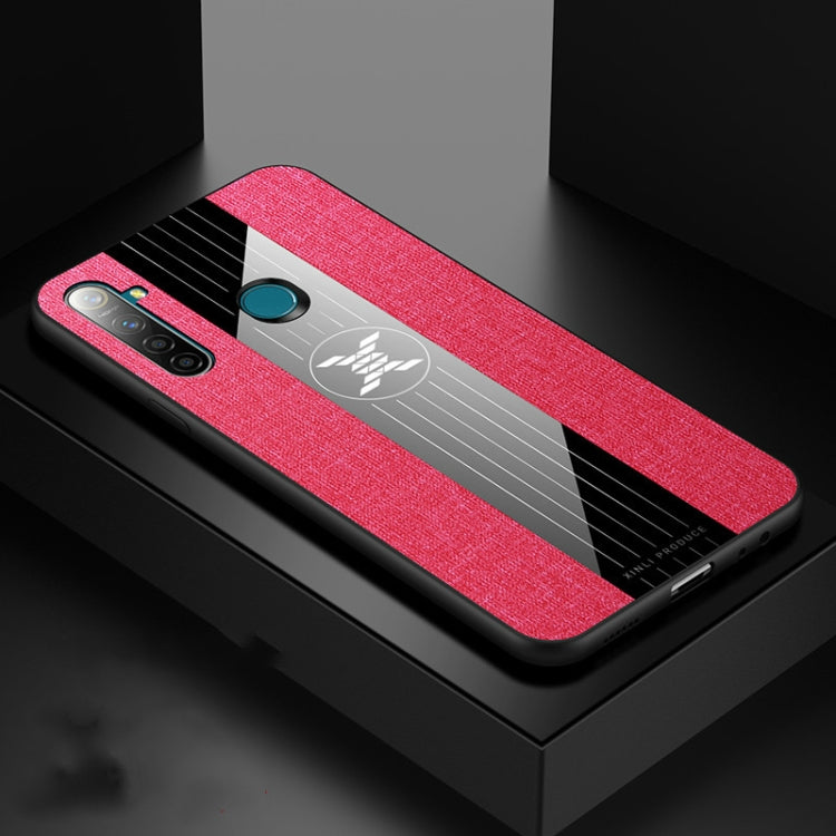 XINLI Stitching Cloth Textue Shockproof TPU Protective Case, For OPPO R15 Standard Edition, For OPPO R15 Dream Mirror Edition, For OPPO Realme Q, For OPPO Realme X / K3