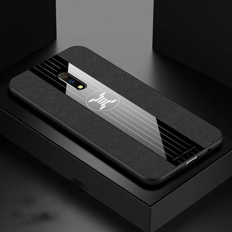 XINLI Stitching Cloth Textue Shockproof TPU Protective Case, For OPPO R15 Standard Edition, For OPPO R15 Dream Mirror Edition, For OPPO Realme Q, For OPPO Realme X / K3