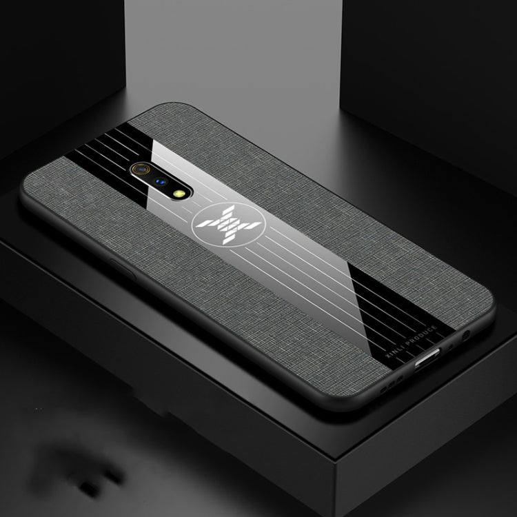 XINLI Stitching Cloth Textue Shockproof TPU Protective Case, For OPPO R15 Standard Edition, For OPPO R15 Dream Mirror Edition, For OPPO Realme Q, For OPPO Realme X / K3