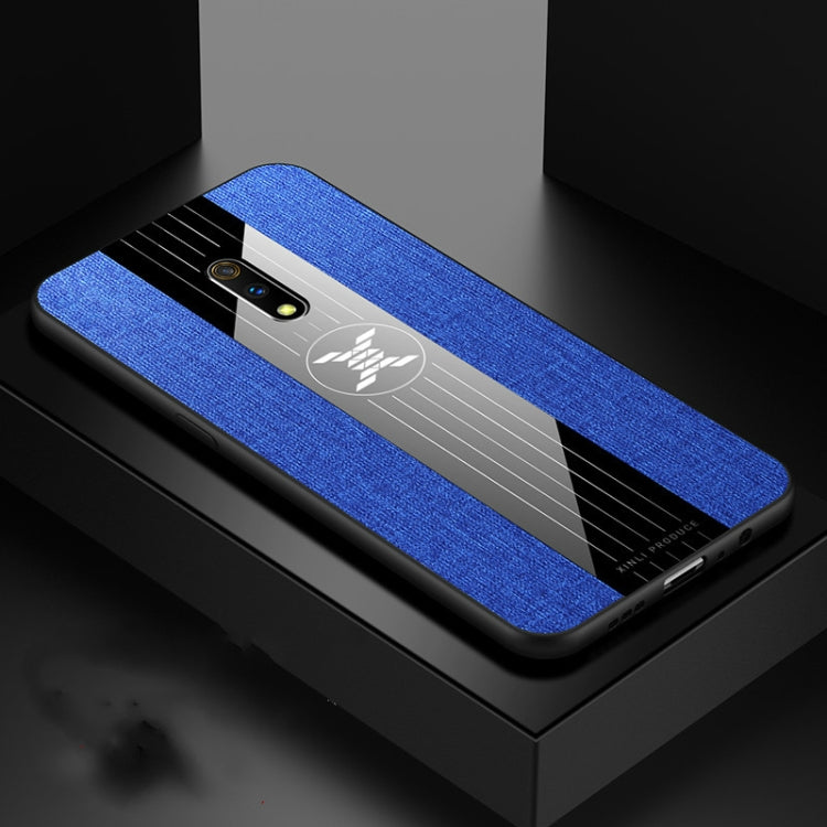 XINLI Stitching Cloth Textue Shockproof TPU Protective Case, For OPPO R15 Standard Edition, For OPPO R15 Dream Mirror Edition, For OPPO Realme Q, For OPPO Realme X / K3
