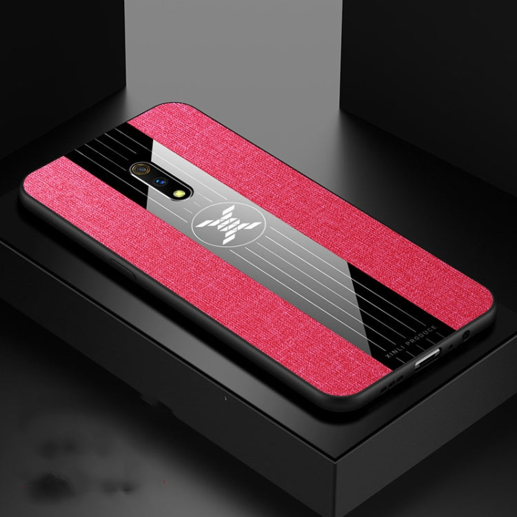 XINLI Stitching Cloth Textue Shockproof TPU Protective Case, For OPPO R15 Standard Edition, For OPPO R15 Dream Mirror Edition, For OPPO Realme Q, For OPPO Realme X / K3