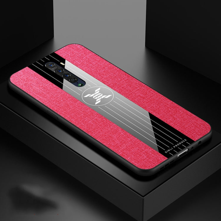 XINLI Stitching Cloth Textue Shockproof TPU Protective Case, For OPPO Realme X Lite, For OPPO Reno, For OPPO RENO 2, For OPPO Reno Z, For OPPO Reno 10x Zoom