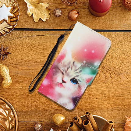 Painted Pattern Horizontal Flip Leathe Case, For OPPO Realme 5 Pro