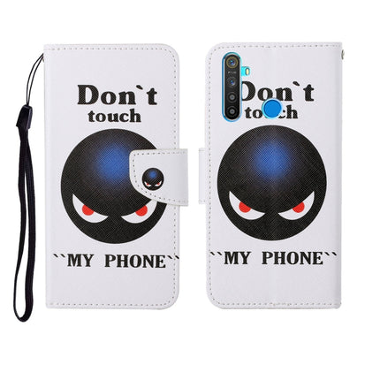 Painted Pattern Horizontal Flip Leathe Case, For OPPO Realme 5 Pro