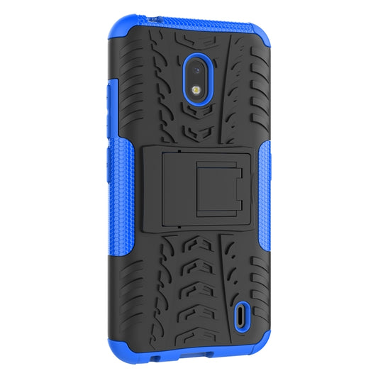 Tire Texture TPU + PC Shockproof Case with Holder, For Nokia 2.2, For OPPO Realme X, For Huawei Honor 9X Pro