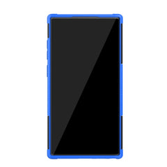Tire Texture TPU + PC Shockproof Case with Holder, For Galaxy Note 10 Plus, For Huawei Nova 5i Pro, For Huawei Honor 20 Pro