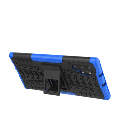 Tire Texture TPU + PC Shockproof Case with Holder, For Galaxy Note 10 Plus, For Huawei Nova 5i Pro, For Huawei Honor 20 Pro