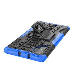 Tire Texture TPU + PC Shockproof Case with Holder, For Galaxy Note 10 Plus, For Huawei Nova 5i Pro, For Huawei Honor 20 Pro