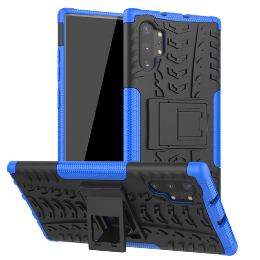 Tire Texture TPU + PC Shockproof Case with Holder, For Galaxy Note 10 Plus, For Huawei Nova 5i Pro, For Huawei Honor 20 Pro