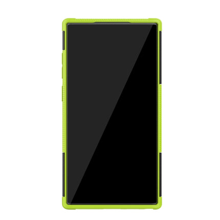 Tire Texture TPU + PC Shockproof Case with Holder, For Galaxy Note 10 Plus