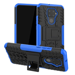 Tire Texture TPU + PC Shockproof Case with Holder, For Galaxy Note 10 Plus, For Huawei Nova 5i Pro, For Huawei Honor 20 Pro