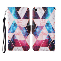 Painted Pattern Horizontal Flip Leathe Case, For iPhone 6