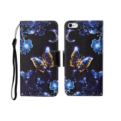 Painted Pattern Horizontal Flip Leathe Case, For iPhone 6