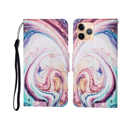 Horizontale Flip-Lederhülle mit bemaltem Muster für iPhone 11 Pro
