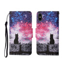 Für iPhone X / Sternenkatze