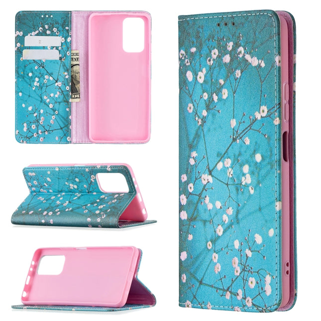 Colored Drawing Pattern Invisible Magnetic Horizontal Flip PU Leather Case with Holder & Card Slots & Wallet, For Xiaomi Redmi Note 10 Pro, For Huawei P50 Pro