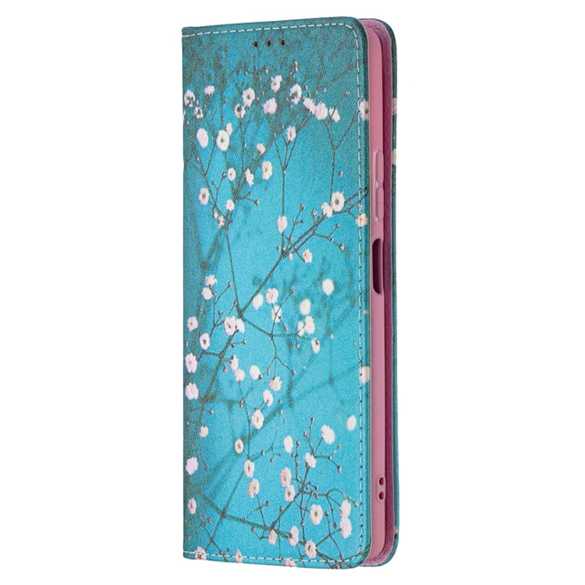 Colored Drawing Pattern Invisible Magnetic Horizontal Flip PU Leather Case with Holder & Card Slots & Wallet, For Xiaomi Redmi Note 10 Pro, For Huawei P50 Pro