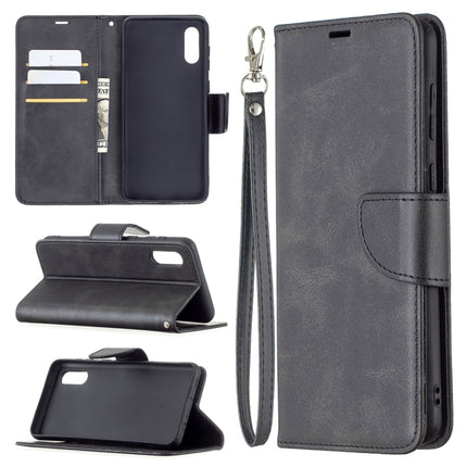 Retro Lambskin Texture Pure Color Horizontal Flip PU Leather Case with Holder & Card Slots & Wallet & Lanyard, For Samsung Galaxy A02, For Samsung Galaxy A32 4G