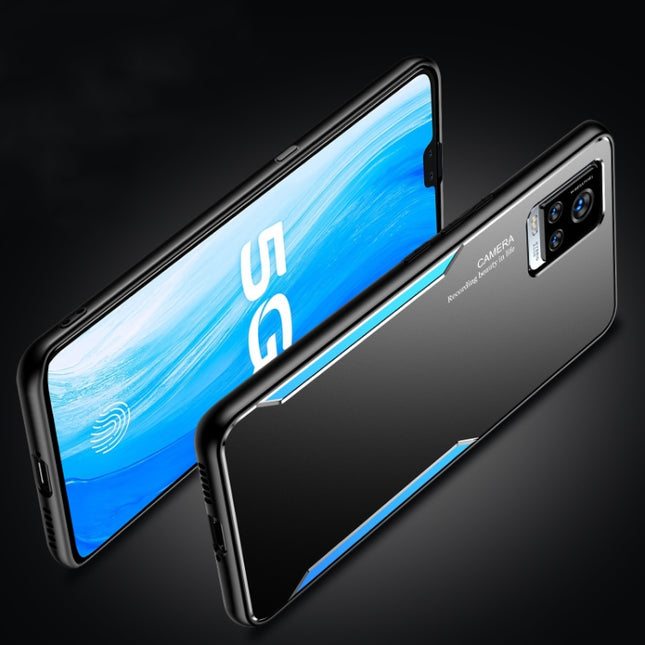 Blade Series TPU Frame + Titanium Alloy Sand Blasting Technology Backplane + Color Aluminum Alloy Decorative Edge Mobile Phone Protective Shell, For vivo S7, For Honor V30 Pro, For Honor X10 5G, For Honor 9X, For Honor 9X Pro, For Samsung Galaxy Note8