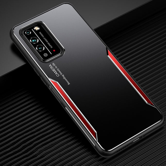 Blade Series TPU Frame + Titanium Alloy Sand Blasting Technology Backplane + Color Aluminum Alloy Decorative Edge Mobile Phone Protective Shell, For Honor V30 Pro, For Honor X10 5G, For Honor 9X, For Honor 9X Pro, For Samsung Galaxy Note8              ...