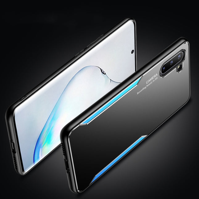 Blade Series TPU Frame + Titanium Alloy Sand Blasting Technology Backplane + Color Aluminum Alloy Decorative Edge Mobile Phone Protective Shell, For Samsung Galaxy Note9, For Xiaomi Redmi Note 9 4G, For Xiaomi Redmi Note 9 5G, For Xiaomi Redmi Note 9 P...