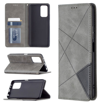 Rhombus Texture Horizontal Flip Magnetic Leather Case with Holder & Card Slots, For Xiaomi Redmi Note 10 Pro, For Huawei P50 Pro, For Huawei P50, For Samsung Galaxy A02