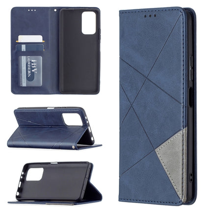 Rhombus Texture Horizontal Flip Magnetic Leather Case with Holder & Card Slots, For Xiaomi Redmi Note 10 Pro, For Huawei P50 Pro, For Huawei P50, For Samsung Galaxy A02