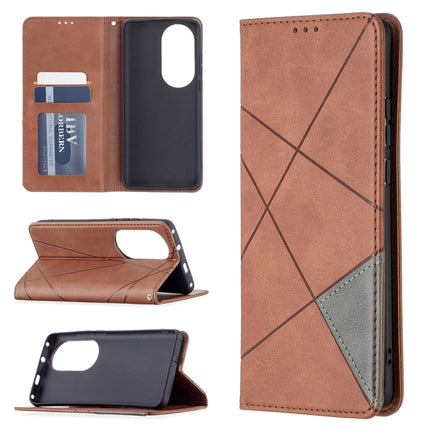 Rhombus Texture Horizontal Flip Magnetic Leather Case with Holder & Card Slots, For Xiaomi Redmi Note 10 Pro, For Huawei P50 Pro, For Huawei P50, For Samsung Galaxy A02