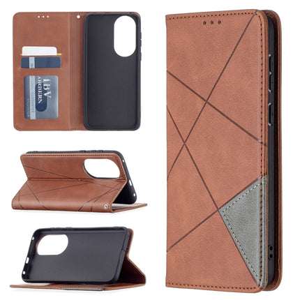 Rhombus Texture Horizontal Flip Magnetic Leather Case with Holder & Card Slots, For Xiaomi Redmi Note 10 Pro, For Huawei P50 Pro, For Huawei P50, For Samsung Galaxy A02