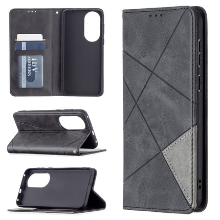 Rhombus Texture Horizontal Flip Magnetic Leather Case with Holder & Card Slots, For Xiaomi Redmi Note 10 Pro, For Huawei P50 Pro, For Huawei P50, For Samsung Galaxy A02