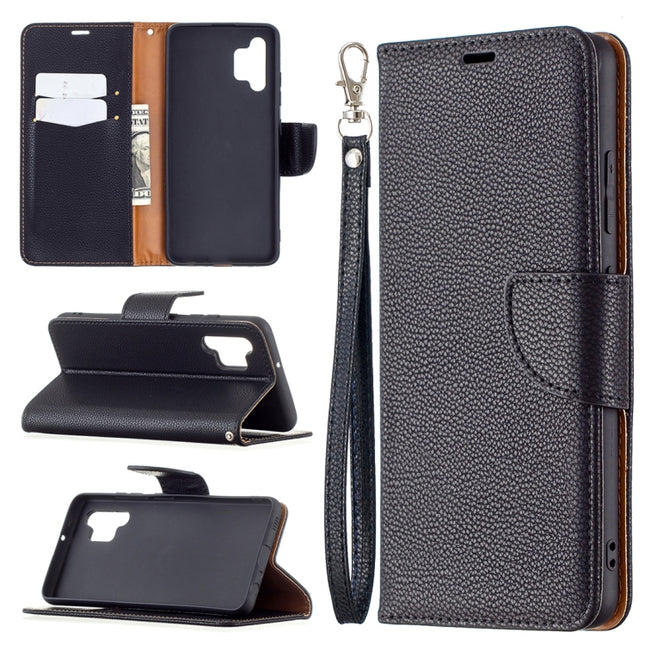 Litchi Texture Pure Color Horizontal Flip Leather Case with Holder & Card Slots & Wallet & Lanyard, For Samsung Galaxy A32 4G, For LG K42, For Xiaomi Redmi Note 10 Pro