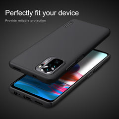 NILLKIN Frosted Concave-convex Texture PC Case, For Xiaomi Redmi Note 10 4G