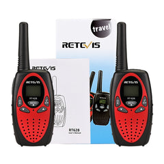 1 Pair RETEVIS RT628 0.5W US Frequency 462.550-467.7125MHz 22CHS Handheld Children Walkie Talkie, RT628(Red), RT628(Black), RT628(White)