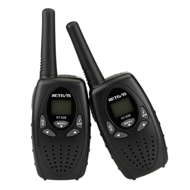 1 Pair RETEVIS RT628 0.5W EU Frequency 446MHz 8CHS Handheld Children Walkie Talkie, RT628(Black), RT628(White), RT628(Red)