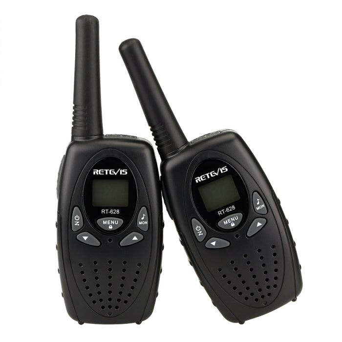 1 Pair RETEVIS RT628 0.5W EU Frequency 446MHz 8CHS Handheld Children Walkie Talkie, RT628(Black), RT628(White), RT628(Red)