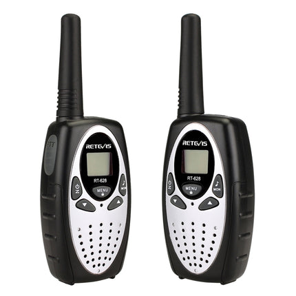 1 Pair RETEVIS RT628 0.5W EU Frequency 446MHz 8CHS Handheld Children Walkie Talkie, RT628(Red), RT628(Black), RT628(White)