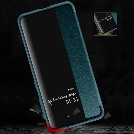 Magnetic Side Window View Shockproof Horizontal Flip Leather Case, For Samsung Galaxy S21 5G, For Samsung Galaxy S21+ 5G, For Samsung Galaxy S21 Ultra 5G, For Samsung Galaxy A12, For Samsung Galaxy S20 FE