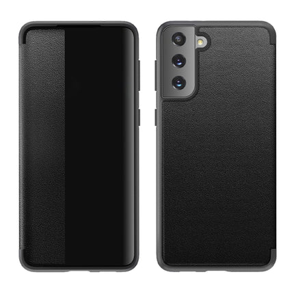 Magnetic Side Window View Shockproof Horizontal Flip Leather Case, For Samsung Galaxy A02s 164.2mm, For Samsung Galaxy A02s 166.5mm, For Samsung Galaxy A12, For Samsung Galaxy A32 5G, For Samsung Galaxy A42, For Samsung Galaxy A52 4G / 5G              ...