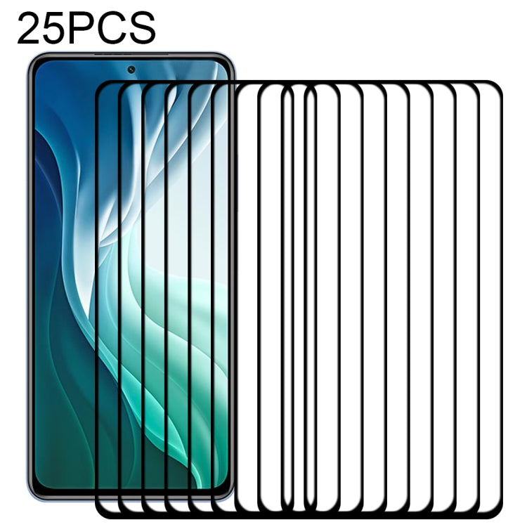 Edge Glue 25 PCS 9H HD 3D Curved Edge Tempered Glass Film