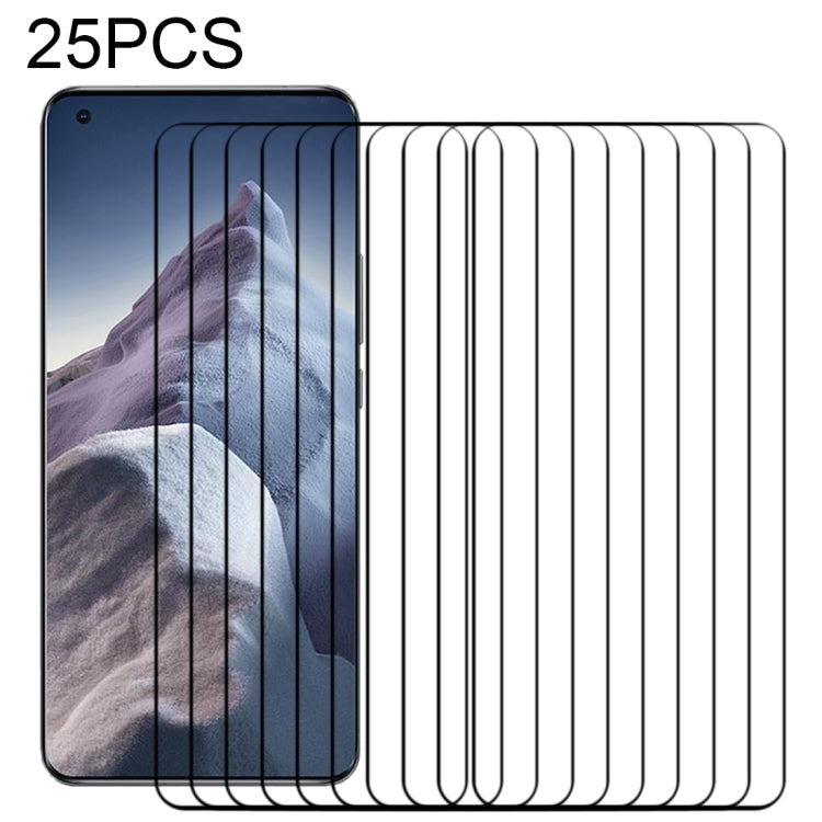 Edge Glue 25 PCS 9H HD 3D Curved Edge Tempered Glass Film
