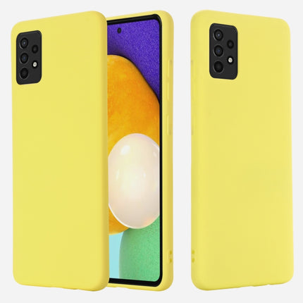 Pure Color Liquid Silicone Shockproof Full Coverage Case, For Samsung A52 5G / 4G, For Samsung A72 5G / 4G