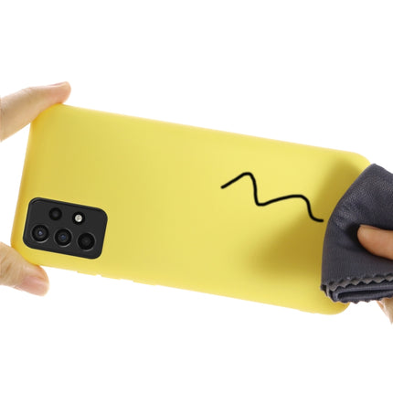 Pure Color Liquid Silicone Shockproof Full Coverage Case, For Samsung A52 5G / 4G, For Samsung A72 5G / 4G