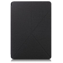 Cloth Texture Multi-folding Horizontal Flip PU Leather Shockproof Case with Holder & Sleep / Wake-up Function, For Samsung Galaxy Tab S8+ / Tab S8 Plus /  Tab S7 FE / Tab S7+ T970 / T975, For Samsung Galaxy Tab S8 / Galaxy Tab S7 T870������������������...