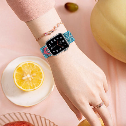 Elastic Watch Strap, For Apple Watch Series 7 45mm / 6 & SE & 5 & 4 44mm / 3 & 2 & 1 42mm, For Apple Watch Series 7 41mm / 6 & SE & 5 & 4 40mm / 3 & 2 & 1 38mm